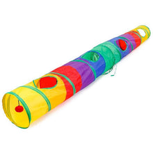 Load image into Gallery viewer, Practical Cat Tunnel Pet Tube Collapsible Play Toy Indoor Outdoor Kitty Puppy Toys for Puzzle Exercising Hiding Training and R
