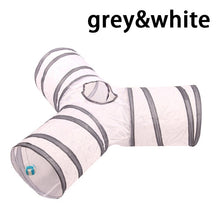 Load image into Gallery viewer, 2/3/4/5 Holes Pet Cat Tunnel Toys Foldable Pet Cat Training Toy Interactive Tube Fun Toy For Cat Rabbit Animal Play Tunnel Tube
